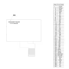 Display LCD 4.3" 480x272 IPS com Toque Thumbnail 3