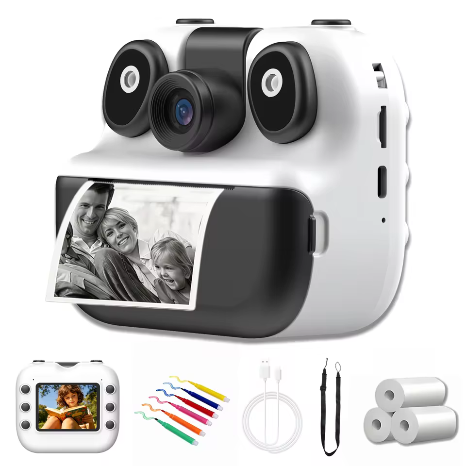Câmera Infantil com Impressão Instantânea