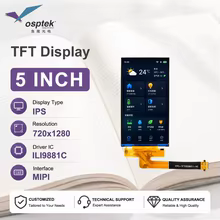 Tela LCD 5 Polegadas 720x1280 MIPI DSI Thumbnail 1