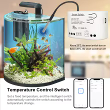 Interruptor Inteligente Wi-Fi com Sensor de Temperatura Thumbnail 3