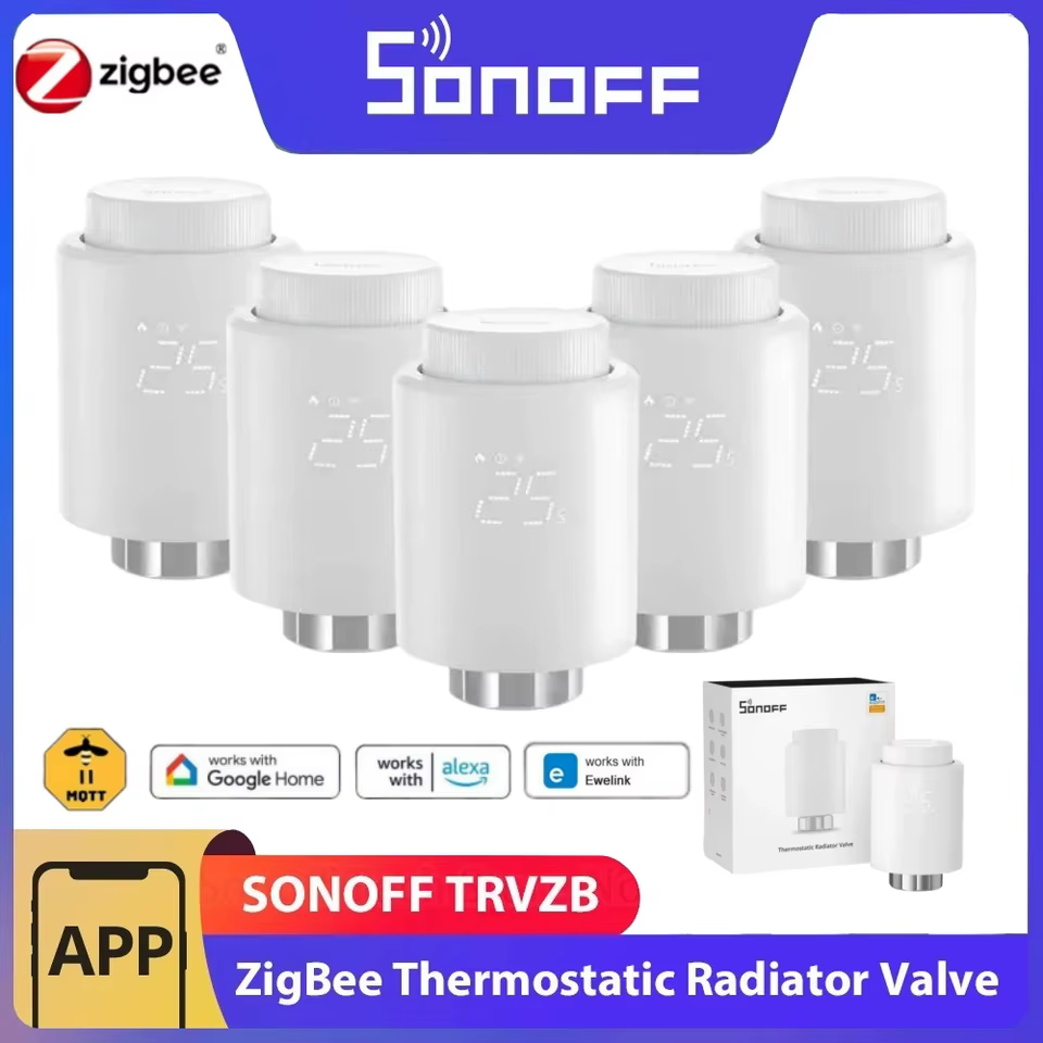Válvula Termostática SONOFF TRVZB Zigbee