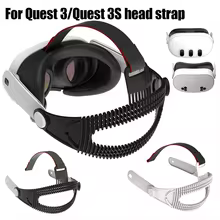Faixa Cabeça VR Quest 3 Silicone Thumbnail 1