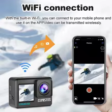 Câmera de Ação CERASTES 5K WiFi Thumbnail 5