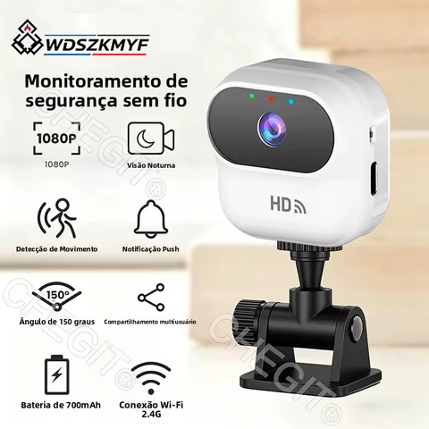 Câmera de Vigilância WiFi 1080P