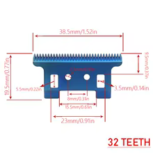 Lâmina Kemei KM-2299 Thumbnail 2