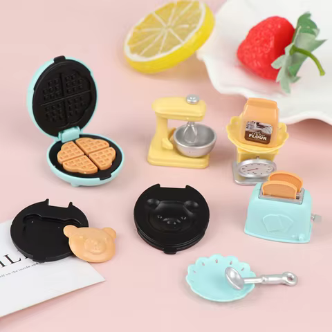 Kit Cozinha Miniatura DIY 1:12