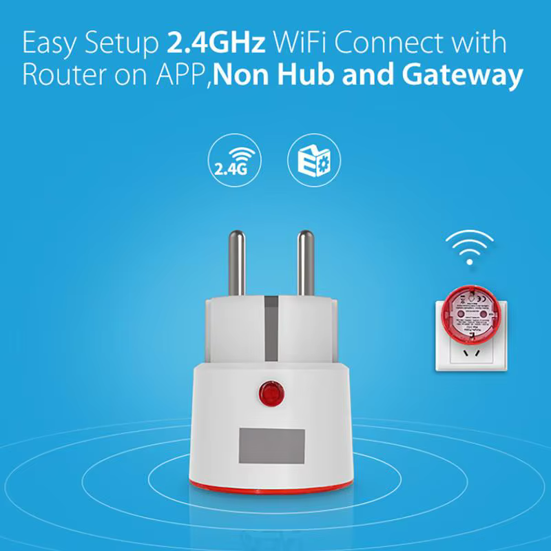 Plugue Inteligente Tuya WiFi 16A