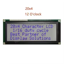 Módulo LCD STN 20x4 Cinza Thumbnail 1