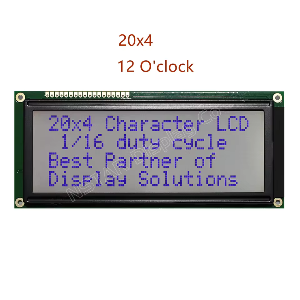 Módulo LCD STN 20x4 Cinza