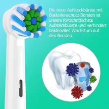 Kit 4 Cabeças de Escova Oral-B EB50 Thumbnail 6