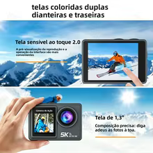 Câmera de Ação 5K 4K Touch Thumbnail 6