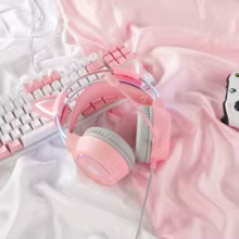 ONIKUMA X15 Pro Headset Gamer RGB Gato Thumbnail 6
