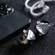 KZ ZSX Fone Híbrido 5BA+1DD Thumbnail 4