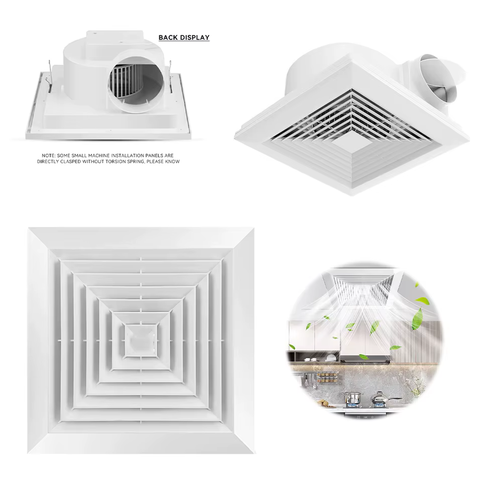 Ventilador de Teto Integrado Branco