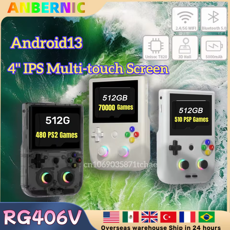 ANBERNIC RG 406V 512GB Console Retro
