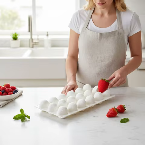 Molde Silicone Morango