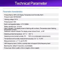 Sensor Temperatura e Umidade Wi-Fi Thumbnail 6