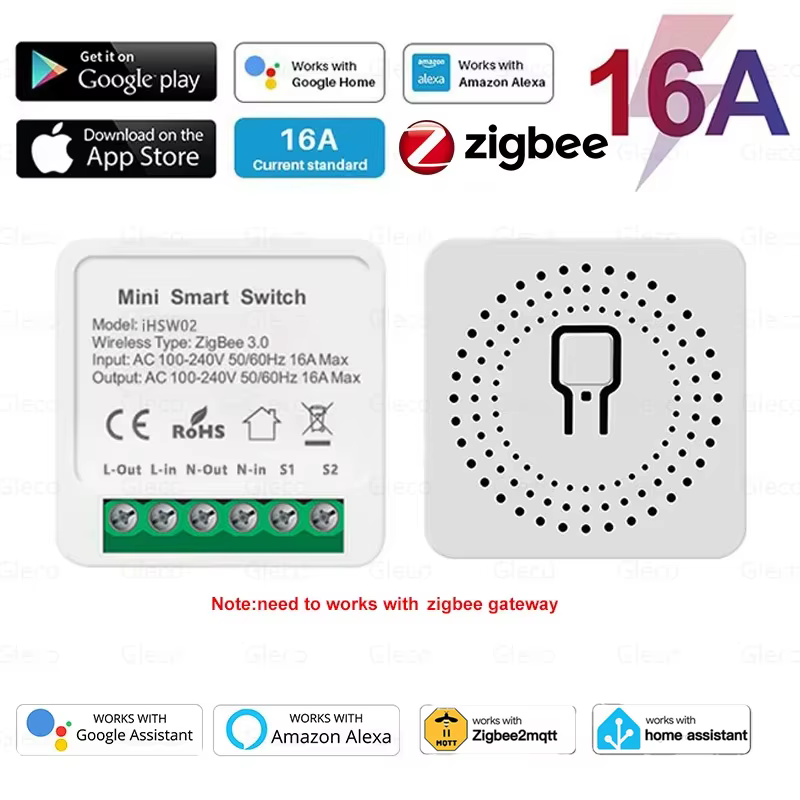 Interruptor Zigbee 3.0 Mini 2 Vias