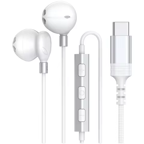 Fone de Ouvido Type-C com Microfone